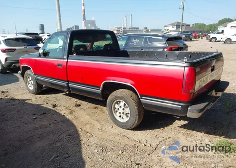 1993 Chevrolet Gmt-400 C1500 из США, поврежденный, VIN 1GCEC14K4PE127636